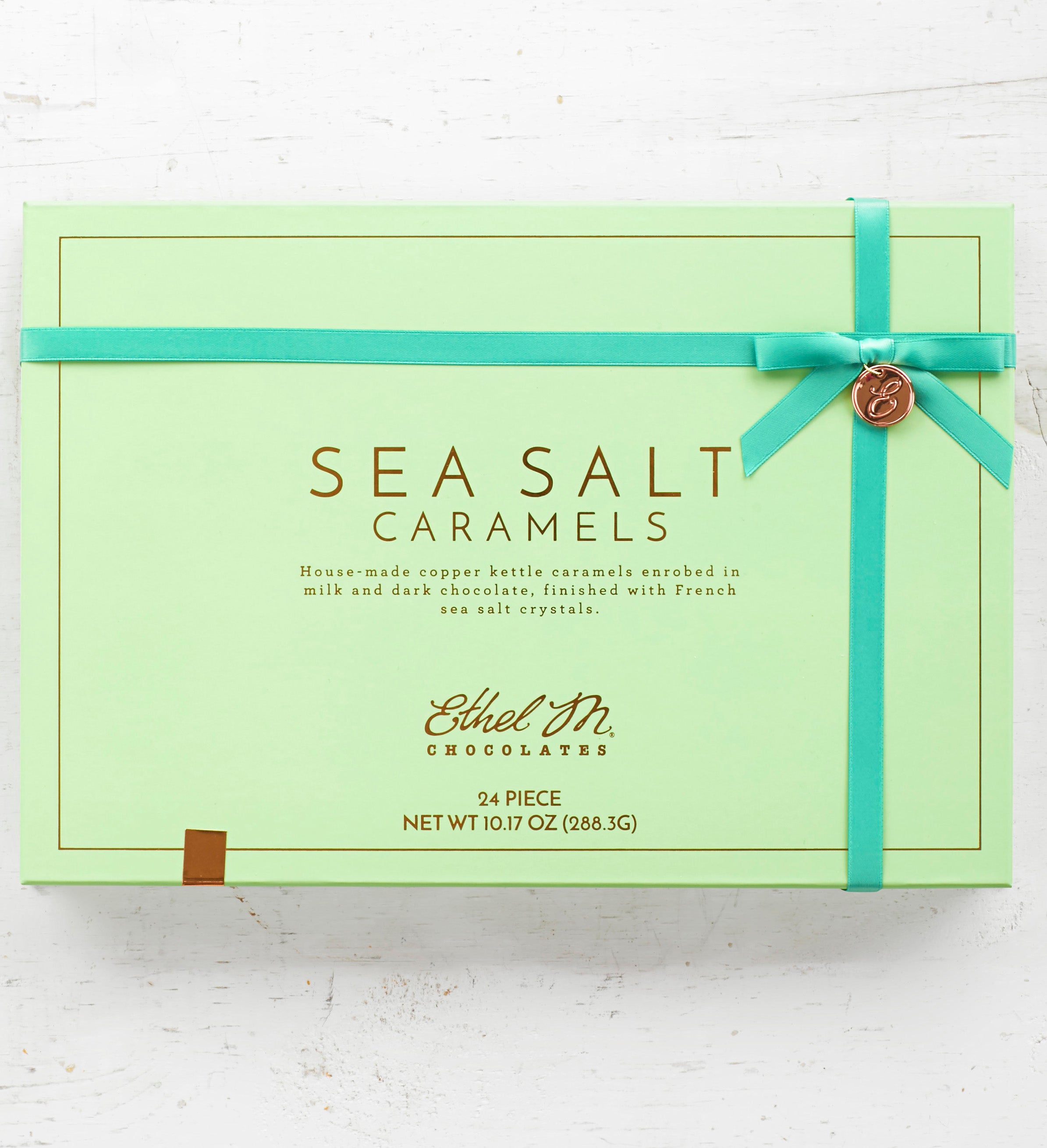 Ethel M Milk & Dark Sea Salt Caramels  24pc